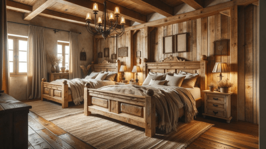 solid wooden beds,chunky beds,farmhouse beds,rustic beds,Slat bed