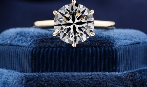 moissanite engagement rings